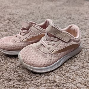 Toddler girl sneakers size 8 blush pink shoes